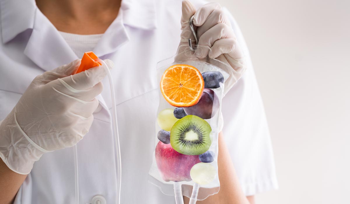 العلاج الوريدي وحقن الفيتامينات